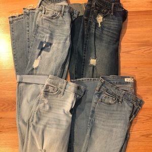 $50 for 4 pairs, all size regular 00